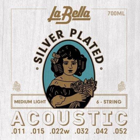 La Bella Silver Plated 700ML Acoustic 011 - 052